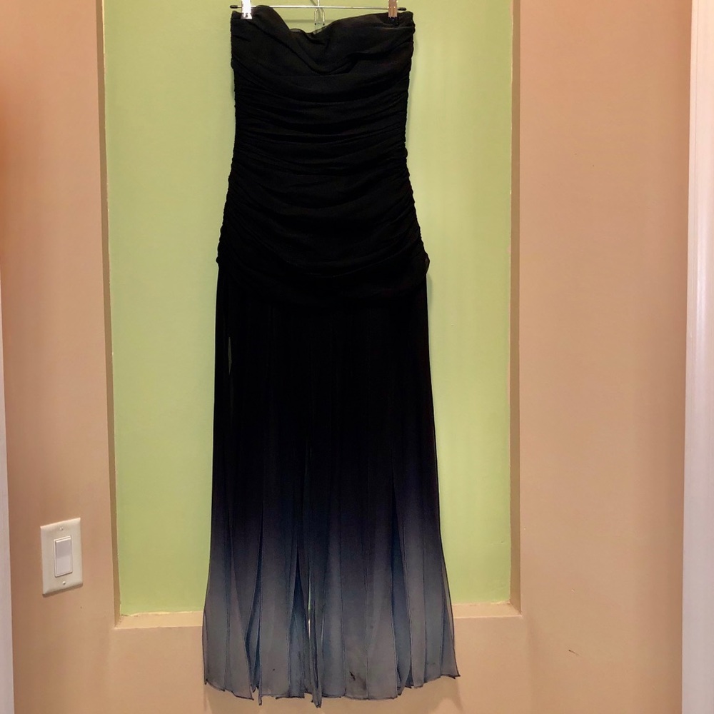 BCBG Black and Grey Dress